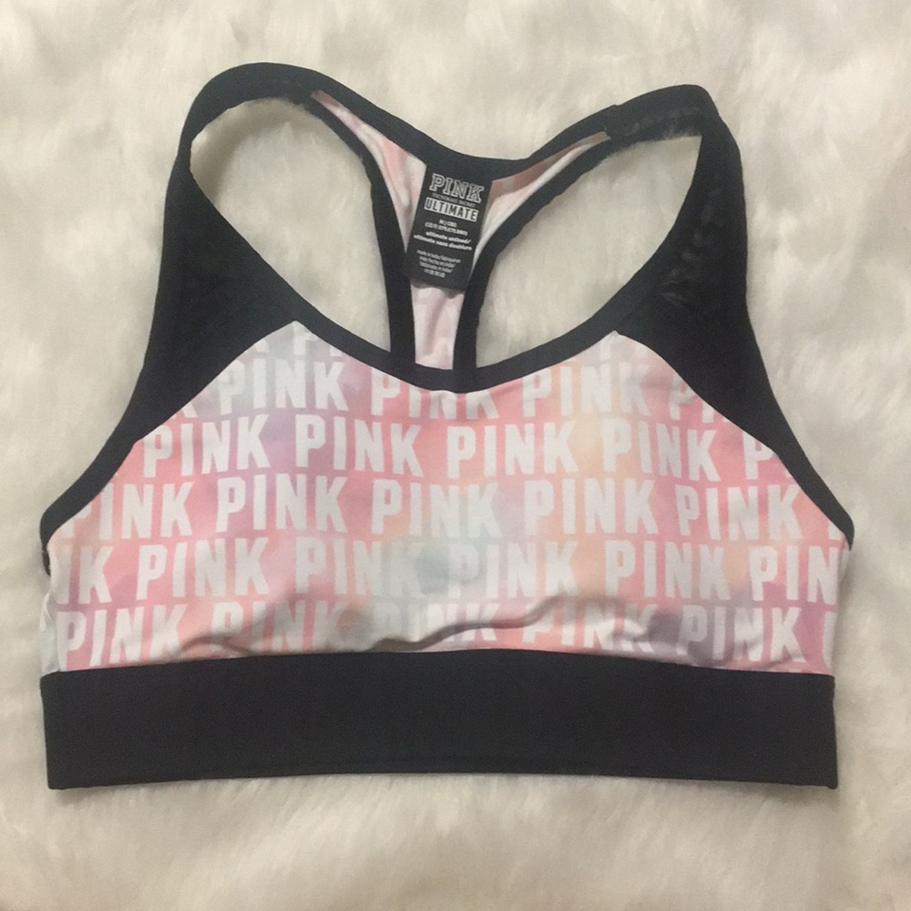 Victoria’s Secret Pink racerback sports bra